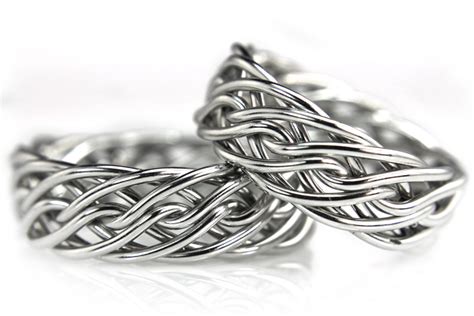 Two Rings Made From The Same Braid