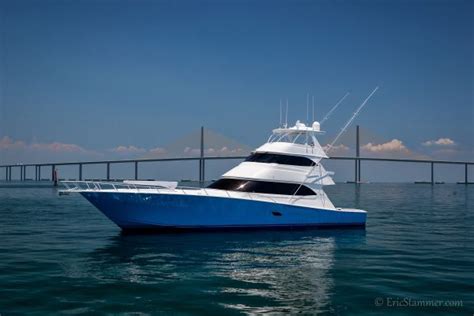 82 Viking Yachts Skybridge Convertible Yacht For Sale The Hull