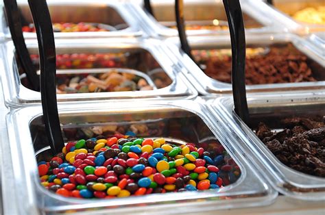 Dozens of our followers responded, and we've posted many of their answer below. Choosing toppings for Frozen Yogurt Store