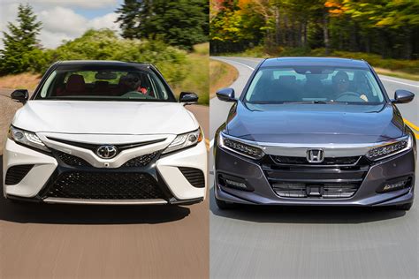 Our review of the 2020 honda accord, including the accord hybrid, covering pricing, specs, features, fuel economy, performance, safety and what's new. 2019 Toyota Camry vs. 2019 Honda Accord: Which Is Better ...