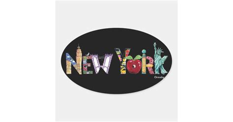 New York Sticker Zazzle