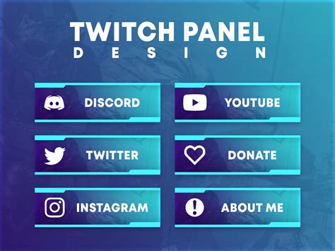 Twitch Panel Templates