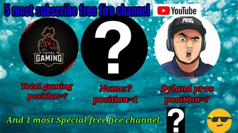 Recently free fire has achieved the 100m peak concurrent players. 5 Most subscribe free fire gaming you tube channel in the ...