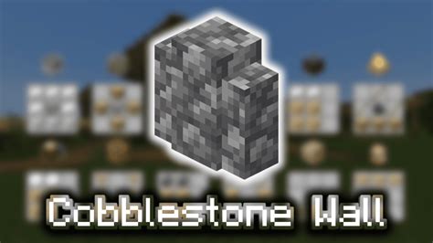 Cobblestone Wall Wiki Guide 9minecraftnet