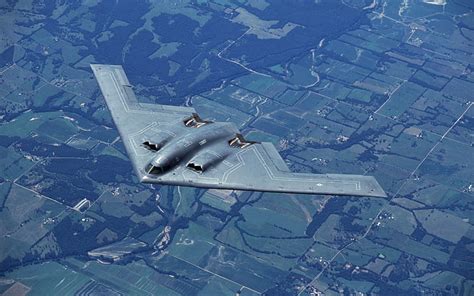 Northrop Grumman B 2 Spirit Planes Wings Sky Military Hd Wallpaper