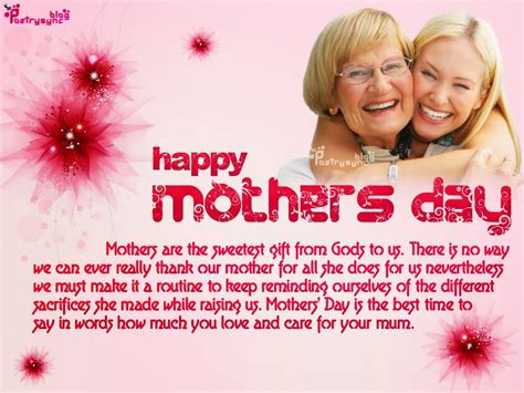 I hope your day is as special as you are. Mother's Day Wishes From Daughter | Happy mother day ...