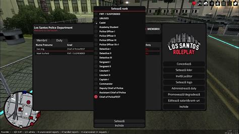 Los Santos Roleplay New Faction System Interface Youtube