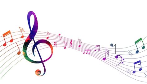 Free Vector Elegant Musical Notes Music Chord Background