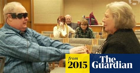 Blind Man Sees Wife For First Time In 10 Years Video Us News The Guardian