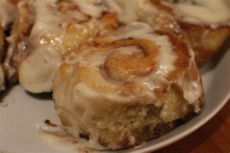 One Hour Cinnamon Rolls With Cream Cheese Frosting