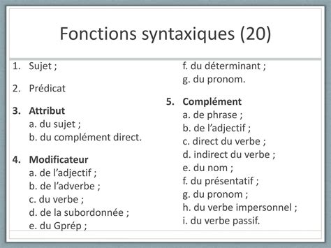 Solution Les Classes De Mots Et Les Fonctions Syntaxiques Studypool
