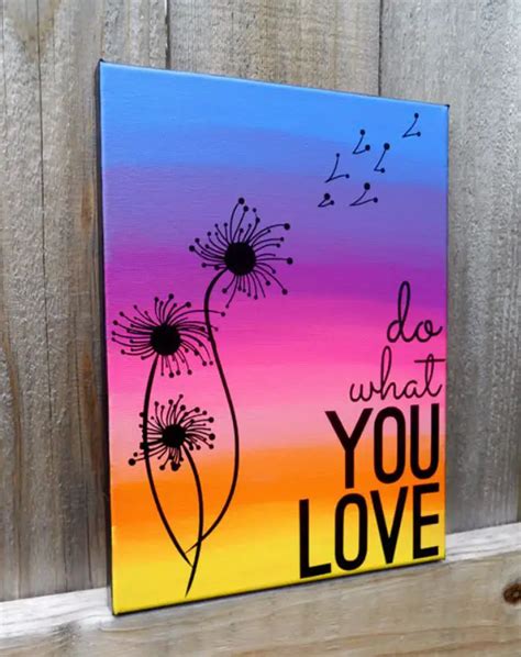Creative Diy Canvas Paintings You Can Easily Add To Your Decor