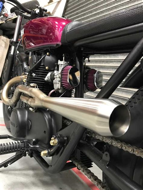 Yamaha Xs650 Stainless Steel Exhaust System Made To Order