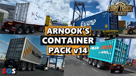 ETS2 1 46 Arnooks Container Pack V14 YouTube
