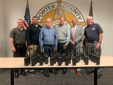 We were honored to be... - Porter County Sheriff's Office