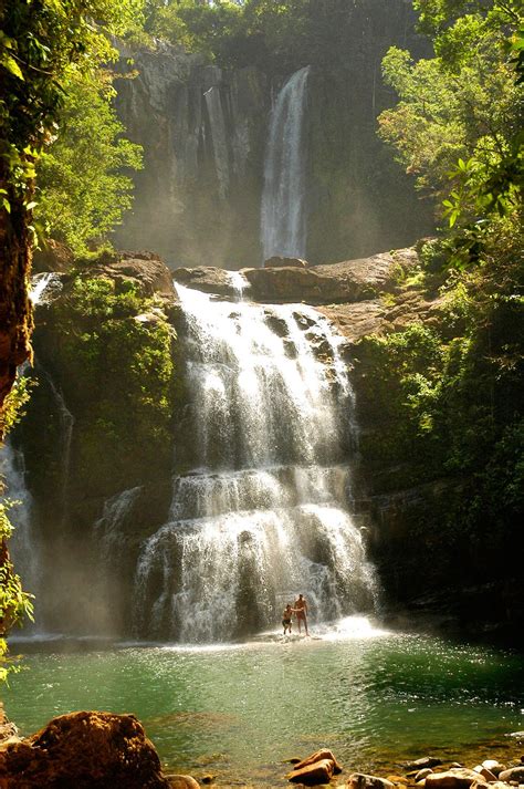 Nauyaca Waterfalls Located In Costa Ricas Southern Pacific Not Far