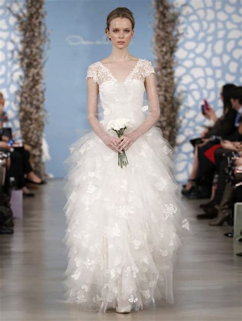 Oscar De La Renta Wedding Dresses 2014 Bridal Collection Junebug Weddings