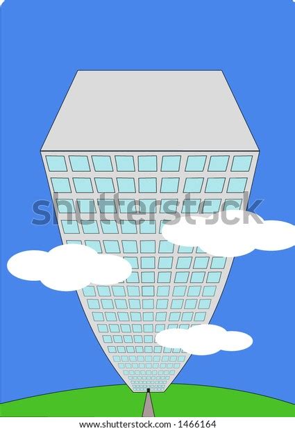 Cartoon Skyscraper Stock Vector Royalty Free 1466164 Shutterstock