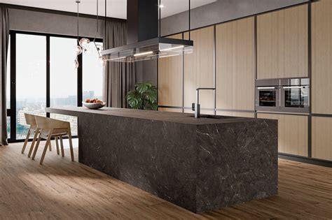 Inalco Umbra Kitchen Custom Countertop Tailor Made Applications