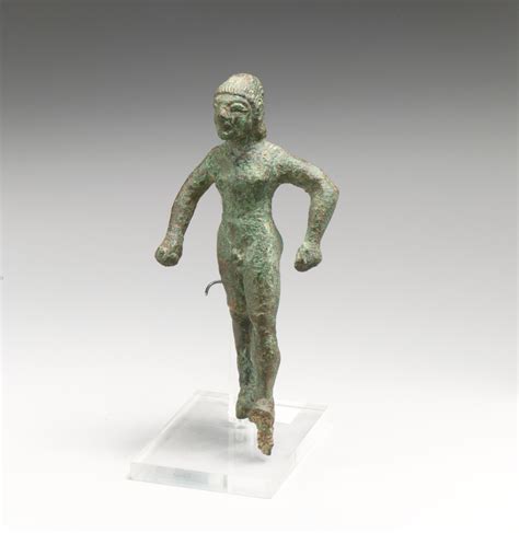 Statuette Of A Youth Etruscan Archaic The Metropolitan Museum Of Art