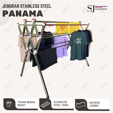 Jual Panama Jemuran Stainless Steel Jumbo Cm Jemuran Baju