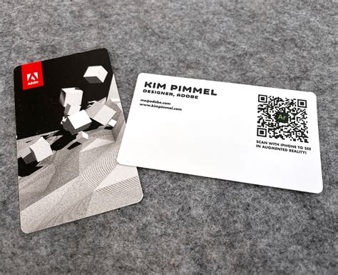 Augmented Reality Business Cards A New Way To Connect Open World Learning