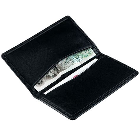 Of course i needed a pretty business card holder to go along with my cards. Royce International Business Card Case Holder in Genuine Leather-412-BLACK-5 - The Home Depot