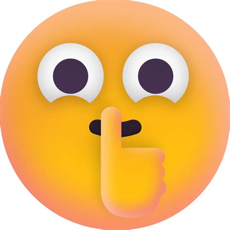 Shushing Face Emoji Download For Free Iconduck