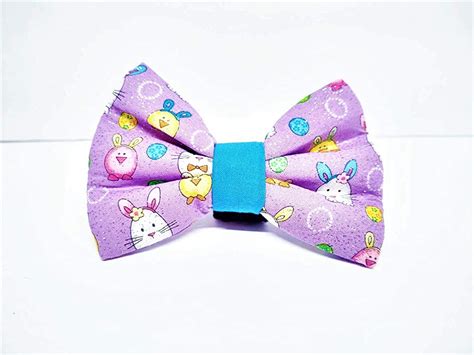 Easter Bunny Bow Tie Xl Handmade