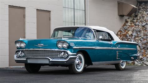 1958 Chevrolet Impala Convertible For Sale At Auction Mecum Auctions