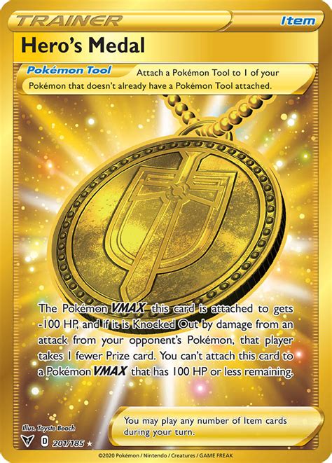 Ungraded & graded values for all pokemon tcg vivid voltage pokemon cards. Heros Medal-201, Vivid Voltage (VIV) Price History
