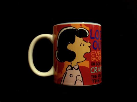 Peanuts Lucy Coffee Mug ~ Look Out Everybody Im Gonna Be