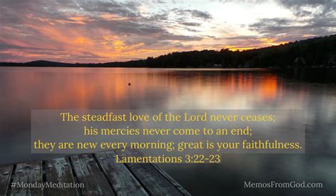 Steadfast Love Memos From God