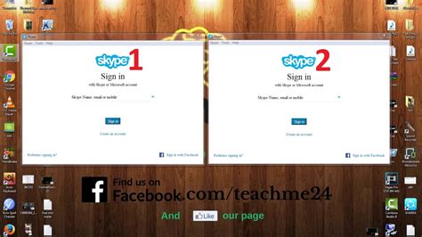 How To Run Two Skype Accounts At The Same Time Youtube