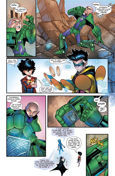 Adventures Of The Super Sons Chapter Page