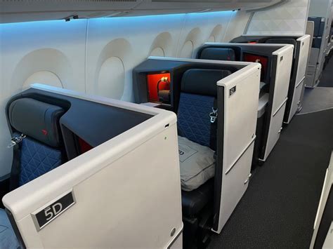 Review Delta Air Lines A350 900 Business Class Live And Lets Fly