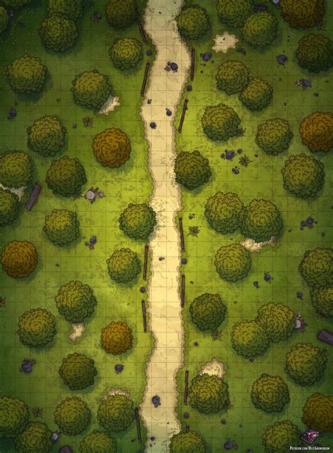 Roll20 Background Roll20 D D Forest Map