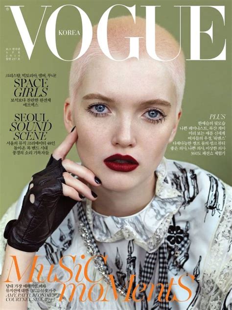 Ruth Bell On Vogue Korea April 2016 Cover Vogue Magazine Covers