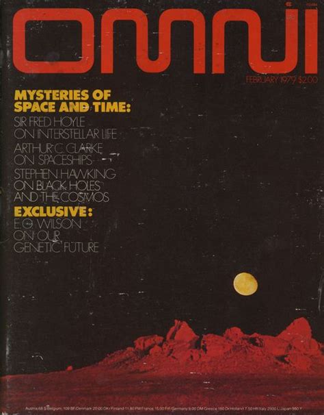 Omni Magazine 1979 Photographer Artist Pete Turner Retro Futurism