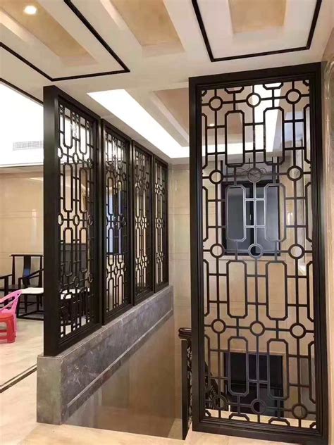 Decorative Stainless Steel Metal Screen Partition Wall Panels For Hotels And Restaurant Screens