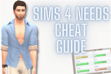 How To Cheat Needs In The Sims 4 Ps4 Xbox One Pc And Mac 2023