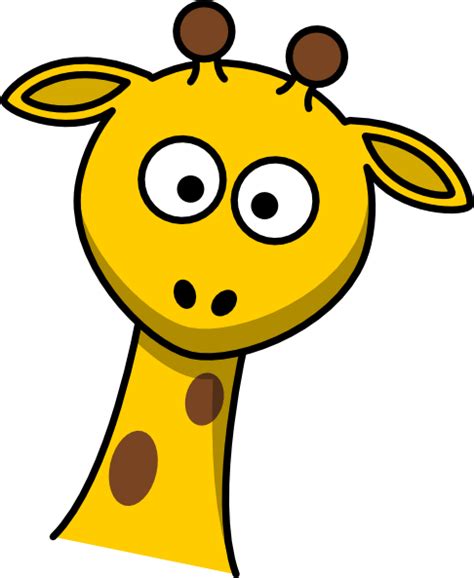 Animated in adobe after effects. Cartoon Giraffe Face | Lol-rofl.com - Cliparts.co