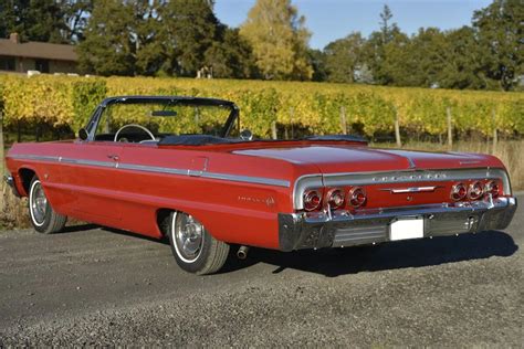 1964 Chevrolet Impala Ss Convertible V8 Muscle Vintage Cars