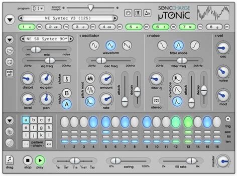 Sonic Charge Microtonic Drum And Percussion Synthesizer Updated To V31