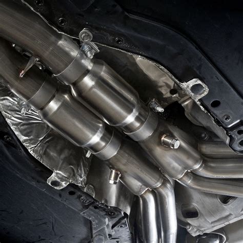 2014 2018 Corvette C7 1 78 Headers With Catted X Pipe Stainless