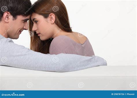 Couple Foreplay Sofa Stock Photos Free Royalty Free Stock Photos From Dreamstime