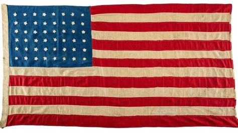 100 Year Old Flag Made For Us Soldiers Who Died During World War I