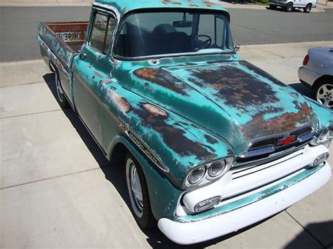 We may earn money from the links on this page. Find used 1959 CHEVY APACHE 3200 FLEETSIDE LONG BED BIG ...
