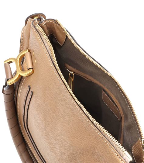 ChloÉ Marcie Medium Leather Shoulder Bag In Eut Modesens
