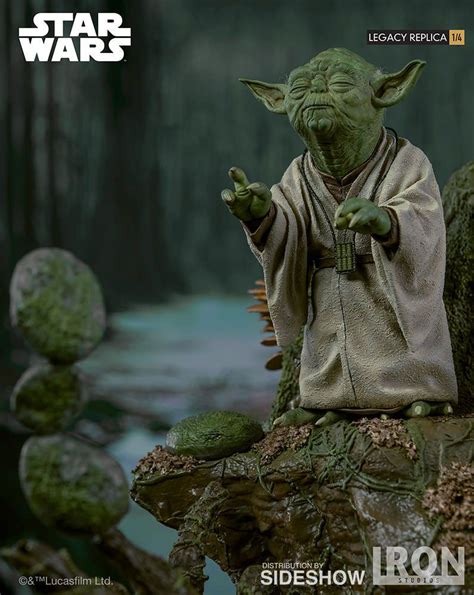 Star Wars The Empire Strikes Back Yoda Statue By Iron Studios The